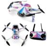 MightySkins Skin for DJI Mavic Mini Portable Drone Quadcopter - Rainbow Zoom | Protective, Durable, and Unique Vinyl Decal wrap cover | Easy To Apply, Remove, and Change Styles | Made in the USA (DJMAVMIN-Rainbow Zoom) view 1