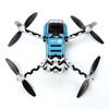MightySkins Skin for DJI Mavic Mini Portable Drone Quadcopter - Baby Blue Chevron | Protective, Durable, and Unique Vinyl Decal wrap cover | Easy To Apply, Remove, and Change Styles | Made in the USA, Model Number: DJMAVMIN-Baby Blue Chevron view 3