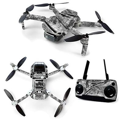 MightySkins Skin for DJI Mavic Mini Portable Drone Quadcopter - Dead Wood | Protective, Durable, and Unique Vinyl Decal wrap cover | Easy To Apply, Remove, and Change Styles | Made in the USA (DJMAVMIN-Dead Wood)