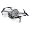 MightySkins Skin for DJI Mavic Mini Portable Drone Quadcopter - Floral Lace | Protective, Durable, and Unique Vinyl Decal wrap cover | Easy To Apply, Remove, and Change Styles | Made in the USA (DJMAVMIN-Floral Lace) view 2