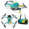 MightySkins Skin for DJI Mavic Mini Portable Drone Quadcopter - Acrylic Blue | Protective, Durable, and Unique Vinyl Decal wrap cover | Easy To Apply, Remove, and Change Styles | Made in the USA (DJMAVMIN-Acrylic Blue) view 1