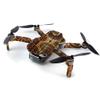 MightySkins Skin for DJI Mavic Mini Portable Drone Quadcopter - Wooden Floral | Protective, Durable, and Unique Vinyl Decal wrap cover | Easy To Apply, Remove, and Change Styles | Made in the USA, Model Number: DJMAVMIN-Wooden Floral view 2