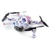 MightySkins Skin for DJI Mavic Mini Portable Drone Quadcopter - Blue Petals | Protective, Durable, and Unique Vinyl Decal wrap cover | Easy To Apply, Remove, and Change Styles | Made in the USA, DJMAVMIN-Blue Petals view 2