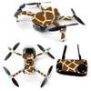 MightySkins Skin for DJI Mavic Mini Portable Drone Quadcopter - Giraffe | Protective, Durable, and Unique Vinyl Decal wrap cover | Easy To Apply, Remove, and Change Styles | Made in the USA (DJMAVMIN-Giraffe) view 1