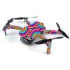 MightySkins Skin for DJI Mavic Mini Portable Drone Quadcopter - Groovy 60s | Protective, Durable, and Unique Vinyl Decal wrap cover | Easy To Apply, Remove, and Change Styles | Made in the USA (DJMAVMIN-Groovy 60s) view 2