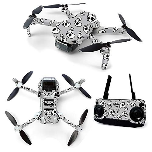 MightySkins Skin for DJI Mavic Mini Portable Drone Quadcopter - Laughing Skulls | Protective, Durable, and Unique Vinyl Decal wrap cover | Easy To Apply, Remove, and Change Styles | Made in the USA, DJMAVMIN-Laughing Skulls, DJMAVMIN-Laughing Skulls,