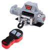 INJORA Metal Automatic Winch Wireless Remote Controller System for 1:10 RC Crawler Car Axial SCX10 90046 TRX4 Redcat (Grey) view 1