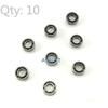 10pcs MR128 Bearing (ID: 8 mm OD: 12 mm Width 2.5 mm) fits for Tamiya TRAXXAS Align RC Hobby DIY view 2