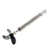 Fielect Drive Shaft w Propeller and Universal Joint for RC Boat, L130mm Shaft, L80mm Sleeve, D36mm Propeller, Fit for 2.3mm Motor Shaft view 2