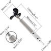Fielect Drive Shaft w Propeller and Universal Joint for RC Boat, L130mm Shaft, L80mm Sleeve, D36mm Propeller, Fit for 2.3mm Motor Shaft view 3