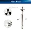 Fielect Drive Shaft w Propeller and Universal Joint for RC Boat, L130mm Shaft, L80mm Sleeve, D36mm Propeller, Fit for 3mm Motor Shaft view 2