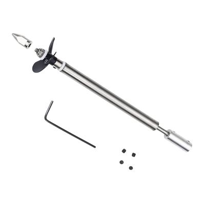 Fielect Drive Shaft w Propeller and Universal Joint for RC Boat, L150mm Shaft, L100mm Sleeve, D36mm Propeller, Fit for 5mm Motor Shaft