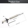 Fielect Drive Shaft w Propeller and Universal Joint for RC Boat, L100mm Shaft, L50mm Sleeve, D36mm Propeller, Fit for 3mm Motor Shaft view 2