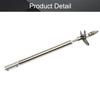 Fielect Drive Shaft w Propeller and Universal Joint for RC Boat, L150mm Shaft, L100mm Sleeve, D36mm Propeller, Fit for 2mm Motor Shaft view 4