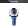Fielect RC Antenna Mount, M6 Thread, Aluminum Alloy, for RC Boat Light Blue 1pcs view 4