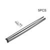 Fielect 5Pcs RC Antenna Tube Black with Siliver Mount and Cap for RC Boat view 4