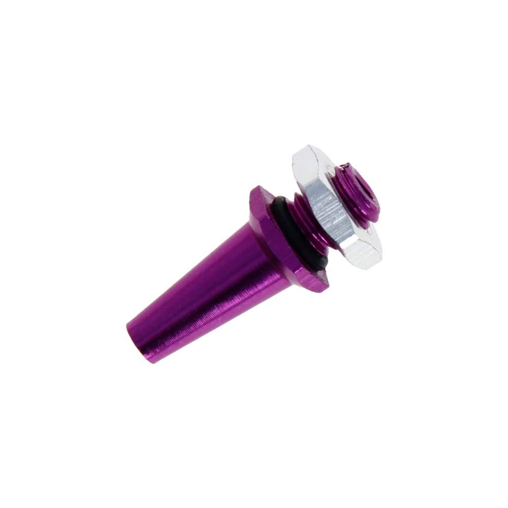 Fielect RC Antenna Mount, M6 Thread, Aluminum Alloy, for RC Boat Purple 1pcs