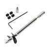 Fielect Drive Shaft w Propeller and Universal Joint for RC Boat, L130mm Shaft, L80mm Sleeve, D36mm Propeller, Fit for 4mm Motor Shaft view 1