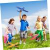 Toyvian Flying Foam Gliders Airplane Set, 3Pcs Glider Planes with 3 Manual Throwing Foam Lightweight Party Outdoor Flying Toy for Teenager Children|35 x 36. 5 x 17. 5 cm view 4