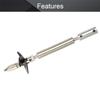 Fielect Drive Shaft w Propeller and Universal Joint for RC Boat, L100mm Shaft, L50mm Sleeve, D36mm Propeller, Fit for 4mm Motor Shaft view 3