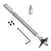 Fielect Drive Shaft w Propeller and Universal Joint for RC Boat, L130mm Shaft, L80mm Sleeve, D36mm Propeller, Fit for 6mm Motor Shaft view 1