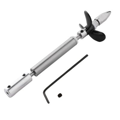 Fielect Drive Shaft w Propeller and Universal Joint for RC Boat, L100mm Shaft, L50mm Sleeve, D36mm Propeller, Fit for 3.17mm Motor Shaft