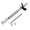 Fielect Drive Shaft w Propeller and Universal Joint for RC Boat, L100mm Shaft, L50mm Sleeve, D36mm Propeller, Fit for 3.17mm Motor Shaft view 1