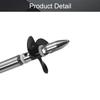 Fielect Drive Shaft w Propeller and Universal Joint for RC Boat, L150mm Shaft, L100mm Sleeve, D36mm Propeller, Fit for 3.17mm Motor Shaft view 4