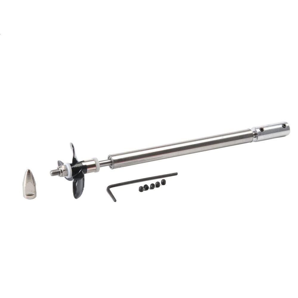 Fielect Drive Shaft w Propeller and Universal Joint for RC Boat, L150mm Shaft, L100mm Sleeve, D36mm Propeller, Fit for 4mm Motor Shaft