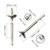 Fielect Drive Shaft w Propeller and Universal Joint for RC Boat, L100mm Shaft, L50mm Sleeve, D36mm Propeller, Fit for 5mm Motor Shaft view 2