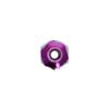 Fielect RC Antenna Mount, M6 Thread, Aluminum Alloy, for RC Boat Purple 4pcs view 3