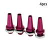 Fielect RC Antenna Mount, M6 Thread, Aluminum Alloy, for RC Boat Purple 4pcs view 4