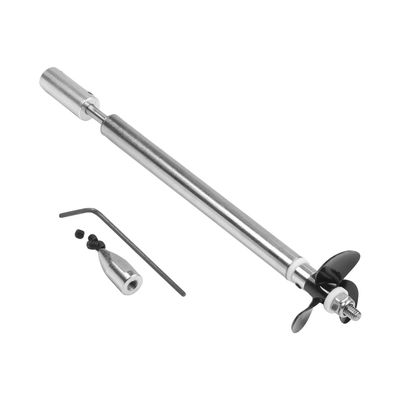 Fielect Drive Shaft w Propeller and Universal Joint for RC Boat, L150mm Shaft, L100mm Sleeve, D36mm Propeller, Fit for 2.3mm Motor Shaft