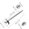 Fielect Drive Shaft w Propeller and Universal Joint for RC Boat, L150mm Shaft, L100mm Sleeve, D36mm Propeller, Fit for 2.3mm Motor Shaft view 2