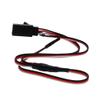 Fielect 11.81"/300mm Black Red White Y Servo Extension Cable Remote Control Racing Part for Various Models of Electronic Products 10Pcs view 1