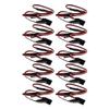 Fielect 11.81"/300mm Black Red White Y Servo Extension Cable Remote Control Racing Part for Various Models of Electronic Products 10Pcs view 3