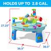 Step2 Ball Buddies Adventure Center Water Table for Kids, Indoor and Outdoor Kids Water Sensory Table Pool, Ages 1.5+ Years Old, 23 Piece Water Toy Accessories, Blue view 2