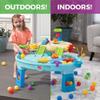 Step2 Ball Buddies Adventure Center Water Table for Kids, Indoor and Outdoor Kids Water Sensory Table Pool, Ages 1.5+ Years Old, 23 Piece Water Toy Accessories, Blue view 3