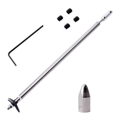 Fielect Drive Shaft w Propeller and Universal Joint for RC Boat, L300mm Shaft, L250mm Sleeve, D36mm Propeller, Fit for 5mm Motor Shaft