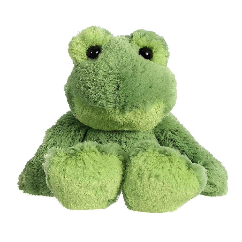 Aurora Adorable Mini Flopsie Fernando Frog Stuffed Animal - Mini Companions Ready for Playful Adventures - for Kids All Ages, Toddlers, Adults, and Families - Green 5.5 Inches