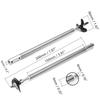 Fielect Drive Shaft w Propeller and Universal Joint for RC Boat, L200mm Shaft, L150mm Sleeve, D36mm Propeller, Fit for 5mm Motor Shaft view 2