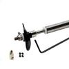 Fielect Drive Shaft w Propeller and Universal Joint for RC Boat, L250mm Shaft, L200mm Sleeve, D36mm Propeller, Fit for 2mm Motor Shaft view 4