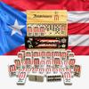 PRK 14 Puerto Rico Gifts Premium Dominoes Set Friends Gift Packs Large Adult Size Double six Domino with PR Flag Authentic Puerto Rican Design view 1