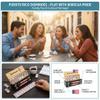 PRK 14 Puerto Rico Gifts Premium Dominoes Set Friends Gift Packs Large Adult Size Double six Domino with PR Flag Authentic Puerto Rican Design view 3