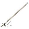 Fielect Drive Shaft w Propeller and Universal Joint for RC Boat, L250mm Shaft, L200mm Sleeve, D36mm Propeller, Fit for 3.17mm Motor Shaft view 1