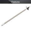 Fielect Drive Shaft w Propeller and Universal Joint for RC Boat, L250mm Shaft, L200mm Sleeve, D36mm Propeller, Fit for 3.17mm Motor Shaft view 3