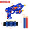 2 Pack Blaster Guns Boys Toy-with 60 Soft Foam Darts Bullets& 2 Wrist Bands-Valentines Gifts for Kids Hand Gun Toys Party Supplies for 3,4,5,6,7,8,9 Years Kids view 4