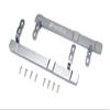 10Pc Set Upgrades Aluminum Side Steps with 1/10 Trx4 Defender Trail Crawler (82056-4) Rc Cars by GPM (Gray) view 1