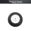 Fielect 1 inch RC Model Airplane Super Light Sponge Tire Tail Wheel Tire and Wheel Sets for RC Car Airplane PU Sponge Tire with Plastic Hub view 3