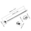 Fielect Drive Shaft w Propeller and Universal Joint for RC Boat, L300mm Shaft, L250mm Sleeve, D36mm Propeller, Fit for 6mm Motor Shaft view 2